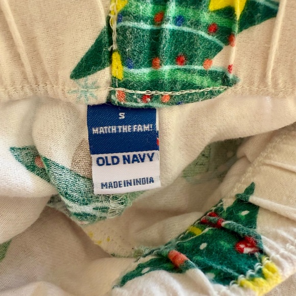 Old Navy Christmas Tree Pajama Pants - Picture 2 of 3